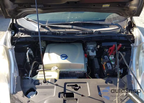 2015 Nissan Leaf S z USA, uszkodzony, nr VIN 1N4AZ0CPXFC321429